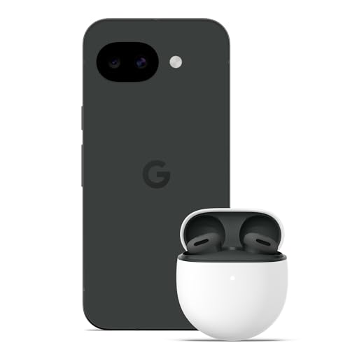 Google Pixel 10a (256GB,Black,sub6,EMEA)+Pixel Buds A-Series (2025), Hazel, EMEA