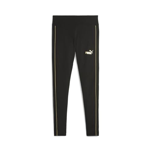 PUMA Legging ESS+ Minimal Gold avec détails dorés haut de gamme