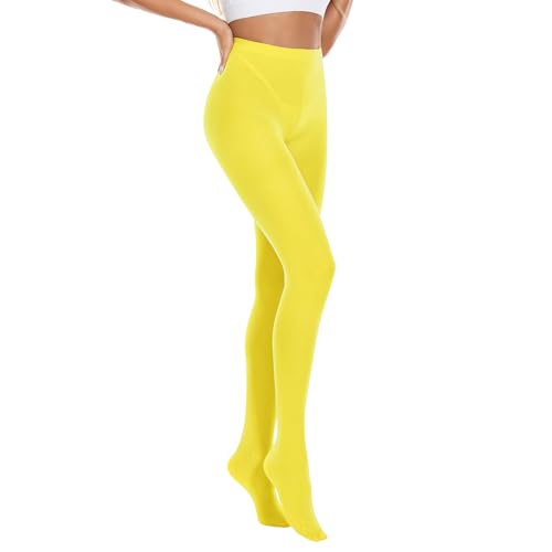 Image of Century Star Womens Tights Opaque Ballet Dance Tights Stockings for Women High Waist 80D Control Top Run Resistant Pantyhose