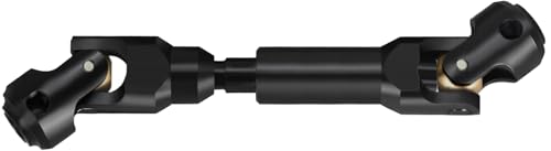 84mm Stainless Steel CVD Drive Shaft for 1/10 RC Crawlers, Universal Fit for TRX4, Axial, SCX10, Capra, REDCAT GEN8, Heavy-Duty Upgrade Driveshaft with Brass Beads (84mm-105mm)