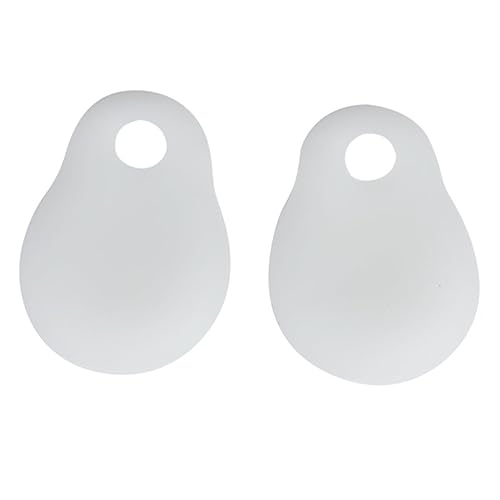 KOMBIUDA Pair Straighter Splint Spacer Spacers Big Bunion Protector Bunion Spreader Hallux Splint Straightener Cap Nursing Clip Board Gel Bunion White
