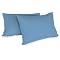 WhatsBedding Set di 2 federe standard in jersey lavorato a maglia, 100