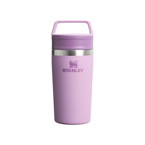 STANLEY 1913 Cafe Kaffeebecher To Go 0.35L - Hält 4 Stunden Heiß - 5 Stunden Kalt - Edelstahl Thermobecher - Spülmaschinenfest - Einfacher Tragegriff - Coffee To Go Becher - Lilac