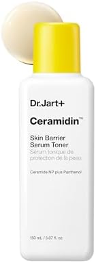 Dr.Jart+ Ceramidin Skin Barrier Repair Korean Face Serum Toner with Ceramides | Milky Toner | Korean Skin Care, 5.07 Fl Oz