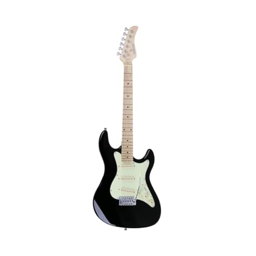 9 - Guitarra Strato Sts-100 Preto Strinberg