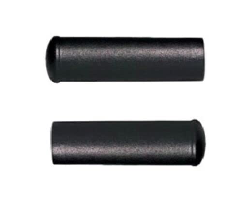 2 Schubkarrengriffe – 33 Mm Innendurchmesser, 110 Mm Lang, Weich-PVC, Schwarz, Für Sackkarre & Karren