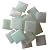 Jennifer's Mosaics White 3/4-Inch Iridized Venetian Style Glass Mosaic Tile, 8-Ounce