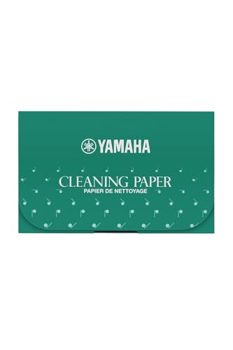 Carnet de papier de nettoyage yamaha pour tampons de saxophone et clarinette