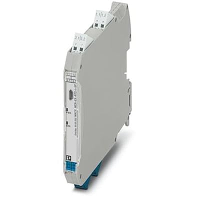1050252, Ex i Temp transducer, Vs: 24VDC, RTD Sensors, Measure R: -200 °C ... 850 °C, Out: 4/0-20mA, Push-in, MACX MCR-EX-RTD-I-SP