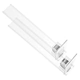 Cabilock 2stücke Zigarettenvitrine mit Automatischem Auswurfmechanismus Transparentes Regal für Geschäfte Zigarettenständer aus Robustem Praktische Warenpräsentation für Tabakläden