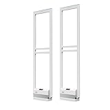 58kHz AM EAS Anti-Diebstahl-Sicherheitssystem-Kit mit 200 Kleidungsanhängern - Einzelhandelsschutz für Supermärkte, Bekleidungs- und Spielzeuggeschäfte, verbesserte Sicherheitsausrüstung