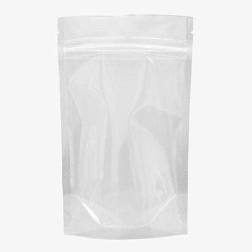 DeeraStandee Ziplock Reusable Airtight Polyester Storage Pouch (Clear)(140mmX200mm, 5.51"x7.87")(Pack of 100)