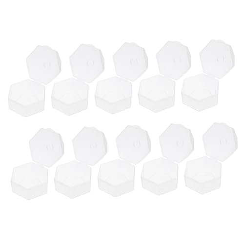Kisangel Pacifier Storage Box 10pcs Practical for Mom Portable Easy to Clean Pp Material