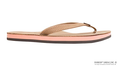 Image of Rainbow Sandals Women's Single Layer Leather Sandal Narrow Strap