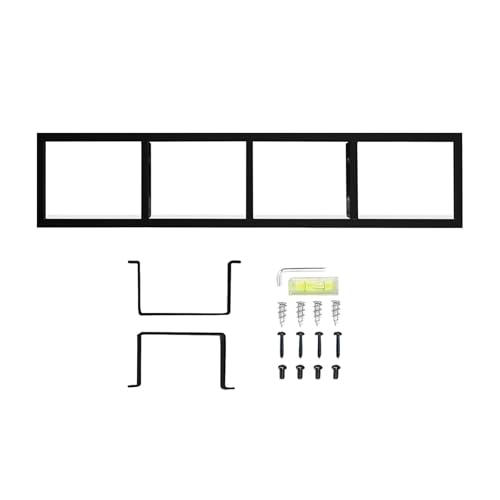 【Facile da installare】: il design montato a parete semplifica l'installazione; non sono necessari strumenti professionali e può essere facilmente appeso al muro in pochi minuti. 【Applicazione】: Questo scaffale portaoggetti è adatto non solo per , ma anche per uffici, biblioteche ecc., dove può riporre ordinatamente CD, DVD e altri supporti.