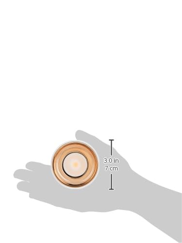 Image of Havells Crysta Deco Surf Cob 12W 3K Gold W,Led-Spotlights,Energy Efficient,Long Life of 25000 Burning Hours,Beam Angle of 36,Metal Body Cob with Integrated Driver,Warm White (3000K)