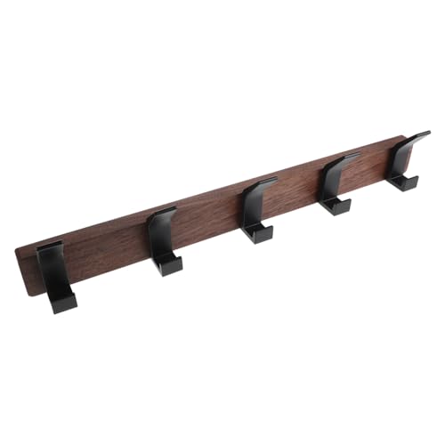 ULTECHNOVO Perchero de pared con ganchos para sombreros, bolsos y mochilas para dormitorio de cocina y armario