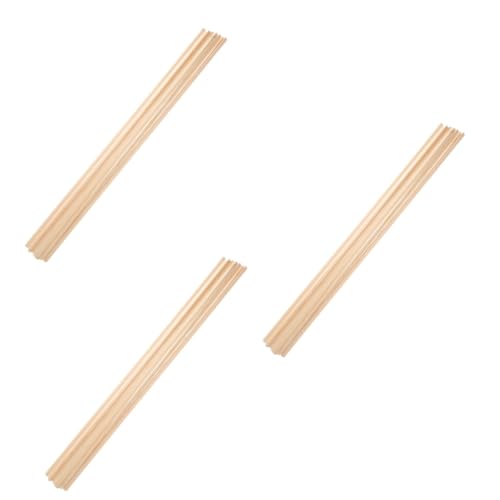 Homoyoyo Listones De Madera Triangular 10 Uds Tiras Decorativas Para DIY - Molduras De Madera Para Ventanas y Paneles - Ideal Para Decoración Del Hogar