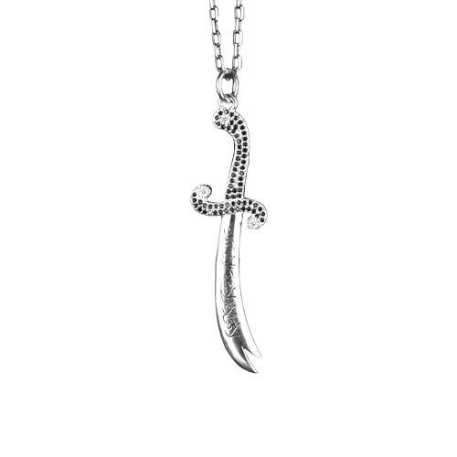 Bijou Zulfiqar collier en argent sterling 925 pour le style quotidien masculin