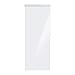 Relaxdays Tenda per Doccia Moderna, 80x240 cm, Vasca da Bagno, Idrorepellente, Montaggio a Soffitto, Rullo,Trasparente