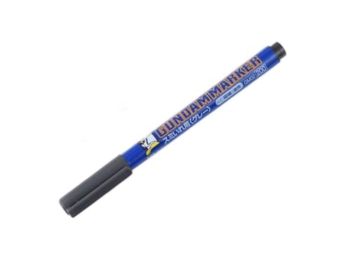 GSI Creos GM02 Gundam Marker, for Smiley Faces, Gray, Ultra Fine Type, Model Paint Tool