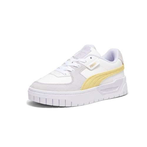 PUMA Kids Girls Cali Dream Corderoy Platform Sneakers Shoes Casual - White2