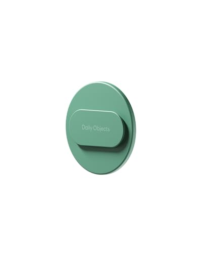 Image of DailyObjects Case Holder Phone Grip Compatible with iPhone & MagSafe Phones /Cases - Anti-Drop Grip, One-Handed Use, Phone Stand - Green