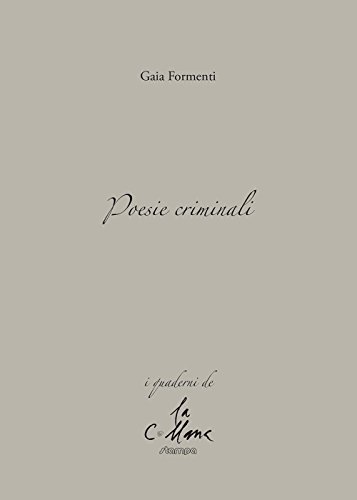 Poesie criminali Poesie criminali