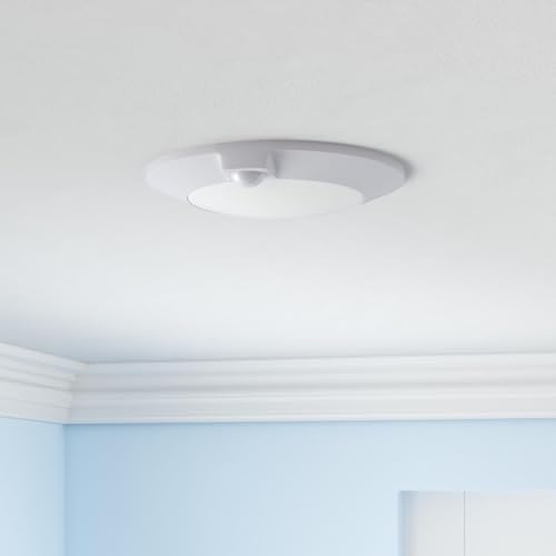 Cloudy Bay LSF41095CWH 5 Color Motion Sensor Ceiling Light, 120V Cri90 10W,6.5 Inch 2700K/3000K/3500K/4000K/5000K Selectable Led Flush Mount Fixture For Garage,Walk-In Closet,Attic,Pantry thumb #1