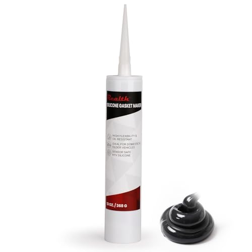 RTV Silicone Gasket Maker Black 13oz High Temp Sealant