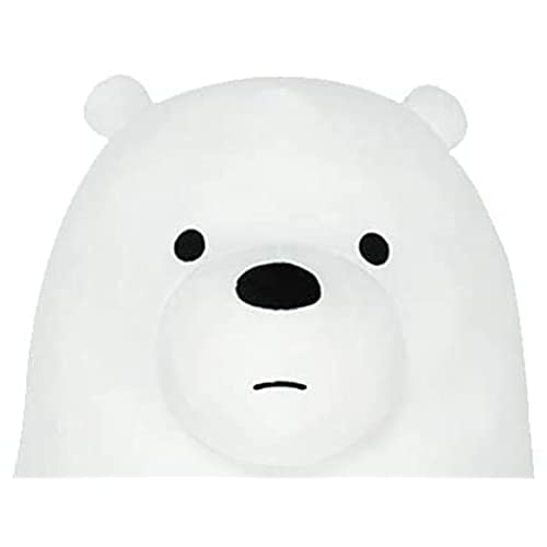 Somialaan Polar Bear Plush, Stuffed Animal Plush Toys,Gifts For Kids,Cute Sitting Ice Bear Plush Toy 15 Inches/White #TOP4