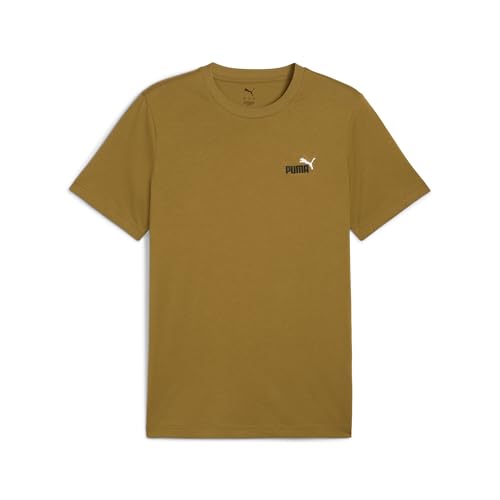 Puma Unisex 2 Color Small No. 1 Logo Tees, Honigbutter, XL EU – Ansicht 1