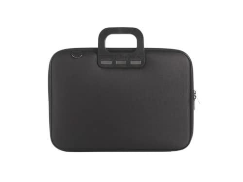 Bombata Nylon - Mallette pour ordinateur portable - Sac à bandoulière - Noir Nero Cover