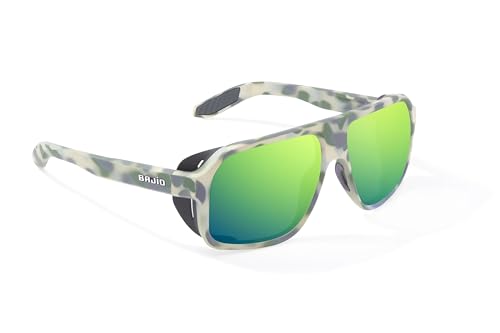 Image of Bajio Cocho Polarized Sunglasses - Removable Folding Side Shields - XL Fit - Medium Wrap