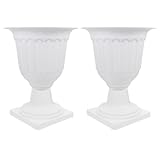Urne de jardin en plastique : idéale pour décorer votre porte, votre jardin ou votre balcon avec une touche tendance et créative