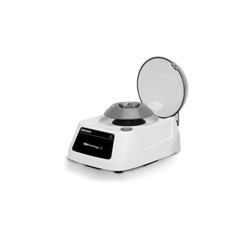 Lachoi Mini Lab Centrifuge Machine 10000Rpm Fixed Speed 5600Xg Rcf Mini Microcentrifuge Scientific Mini Centrifuge Benchtop With 2 Rotors For 8×0.2/0.5/1.5/2Ml Tubes & 2×8×0.2Ml Pcr Strips,Low Noise #TOP15