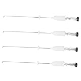 Gadpiparty 4個洗濯機用ショックアブソーバー 製スプリングプルロッド バランスバー アクセサリー 互換プ 全自動洗濯機対応