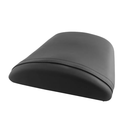 Cojín de asiento trasero para motocicleta cuero PU negro antideslizante piezas de repuesto
