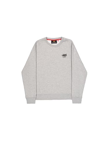 Alpha Industries Pull-Over Homme pour stopper le froid avec style et confort durable