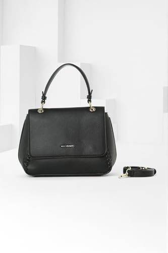 Image of Van Heusen Women's Handbag With Double Strap |Classic Style | Office Bag