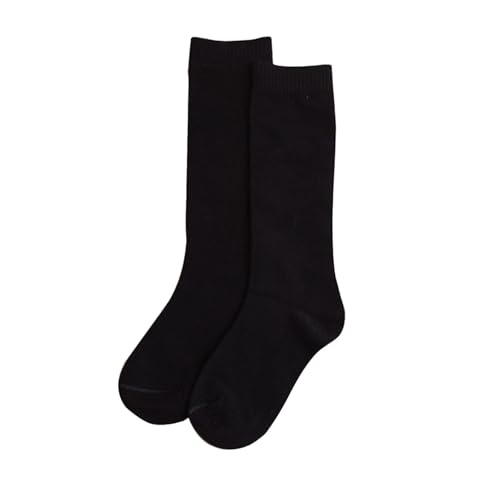 Genérico Calcetines NiñOs,Medias Altas hasta La Rodilla CáLidas Y CóModas De Color Liso para NiñOs Y NiñAs