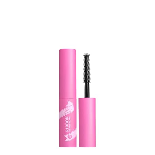 Too Faced Ribbon Wrapped Lash Mascara | Extreme Length Tubing Mascara with no Smudging, Flaking or Clumping, Travel Size, 0.16 Fl Oz
