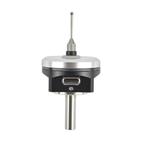 PGFUN CNC 3D Touch Probe Upgraded XYZ Axis Anti-roll Edge Finder Waterproof 3 Coordinate Measuring Sensor Kit with 6mm Shank & Cable, Compatible with Mach3 and Grbl (Edge Finder-NO) Cover