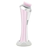 OJOINK Electric Facial Cleansing Brush, Deep Cleansing & Gentle Exfoliation, Waterproof, Rechargeable, 2-Speed Adjustable, Soft Silicone Material, All Skin Types