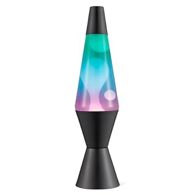 Lava® Lamp - 14.5" Gunmetal Grey - The Original Motion Light - Tri-Colored Green/Blue/Purple - Item #2098 (Amazon Exclusive)