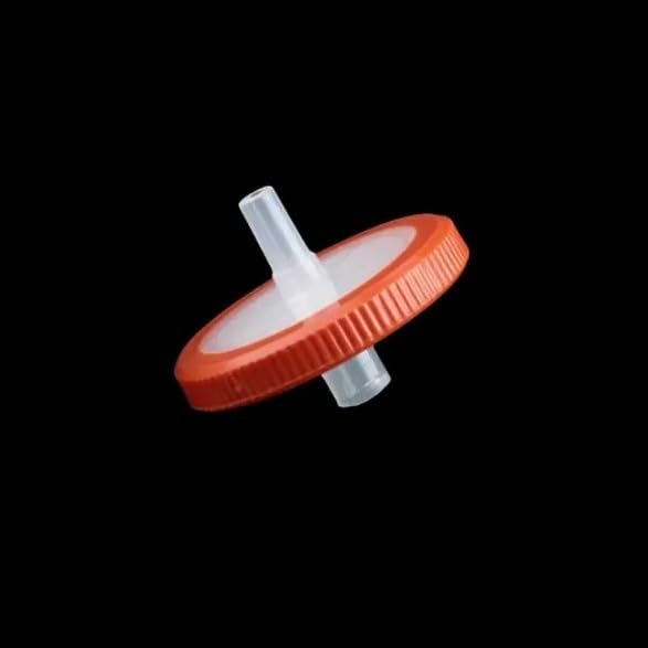 Laboratoryjny filtr strzykawkowy, Hydrofilowy/hydrofobowy filtr strzykawkowy z igłą PTFE OD 33 mm 0,22/0,45um Luer Lock 100 szt(Hydrophilic 0.45um)