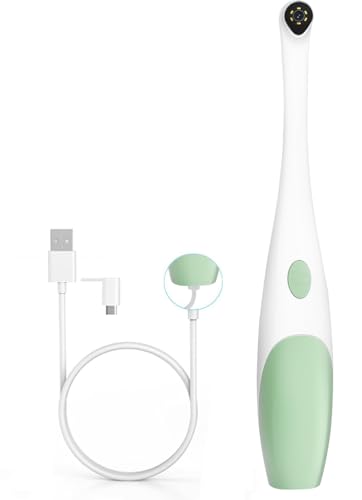 Endoscopio orale, 1920P HD Telecamera Dentale con 8 luci LED regolabili Videocamera orale Ispezione dei denti domestici Compatibile compatibile con Android e PC((NOT For Lightning))