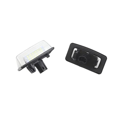 Luz de matrícula para Toyota Corolla Alphard Noah Voxy recambio trasero 2 uds 6