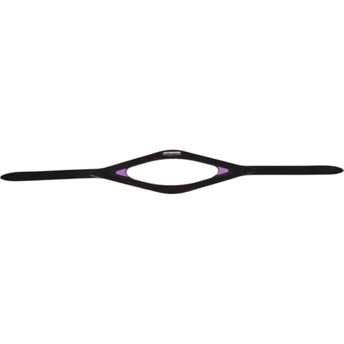 Correa para máscara Atomic Aquatics, Negro/Rojo miniatura 4