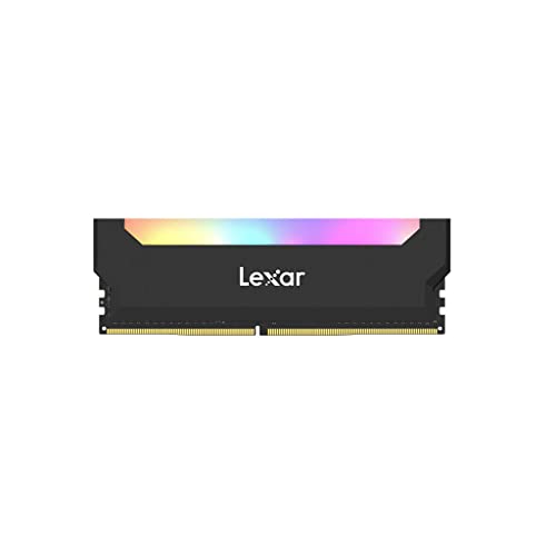 Lexar Kit Barrettes memoire 16Go (2x8Go) DIMM DDR4 Hades RGB PC4-28800 (3600 Mhz) (Noir)
